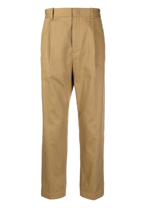 MARANT tailored-cut cropped trousers - Brown