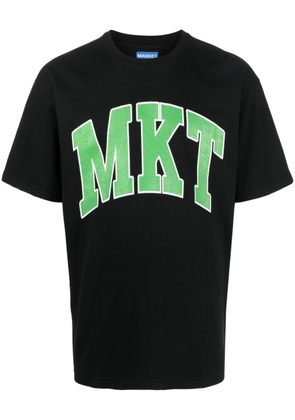 MARKET logo-print cotton T-shirt - Black