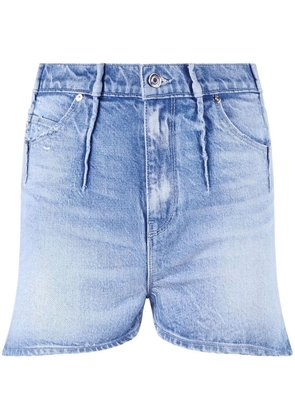 RTA Mano denim shorts - Blue