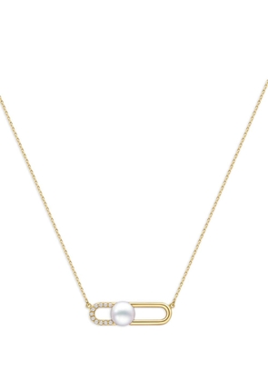 TASAKI 18kt yellow gold Collection Line Fine Link pearl necklace