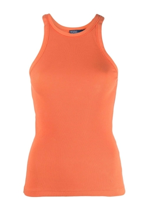 Polo Ralph Lauren ribbed-knit cotton tank top - Orange