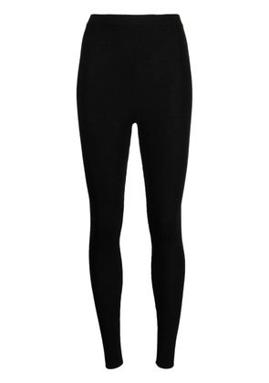 Dolce & Gabbana high-waist rib-knit leggings - Black