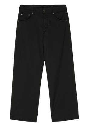 DONDUP mid-rise straight-leg trousers - Black