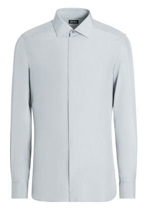 Zegna Pure Silk evening shirt - Grey