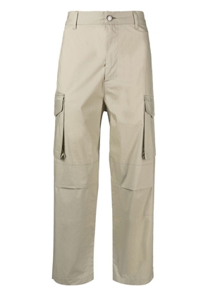 There Was One cotton cargo trousers - Neutrals