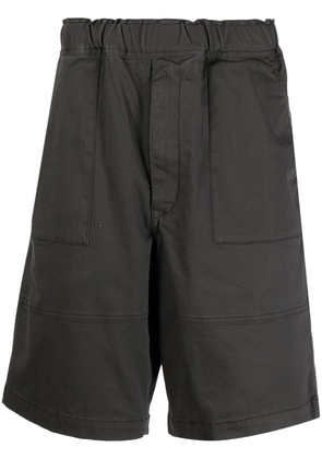 izzue elasticated-waist bermuda shorts - Brown