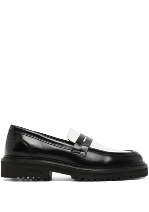 VINNY'S Richee two-tone loafers - Black