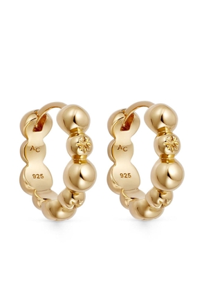 Astley Clarke Aurora Atom hoops earrings - Gold