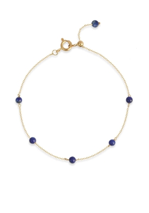THE ALKEMISTRY 18kt yellow gold Boba Blueberry lapis lazuli bracelet
