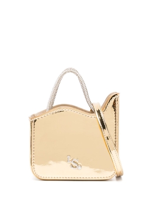 Le Silla Ivy crystal-embellished mini bag - Gold