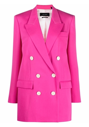 ISABEL MARANT double breasted blazer - Pink