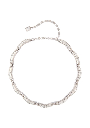 Susan Caplan Vintage 1960s Trifari Swarovski crystal necklace - Silver