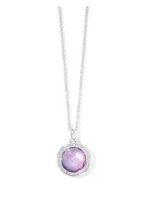 IPPOLITA sterling silver Lollipop® mini amethyst diamond necklace