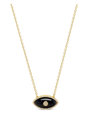 Nialaya Jewelry Evil Eye pendant necklace - Gold