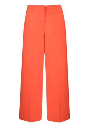 Erika Cavallini high-waisted cotton trousers - Orange