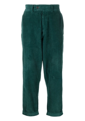 Mackintosh corduroy tapered trousers - Green