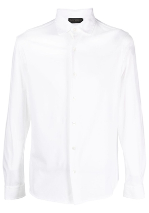 Dell'oglio long-sleeve cotton shirt - White
