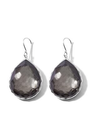 IPPOLITA sterling silver Rock Candy® Large Teardrop pyrite earrings