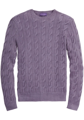 Ralph Lauren Purple Label cable-knit cashmere jumper