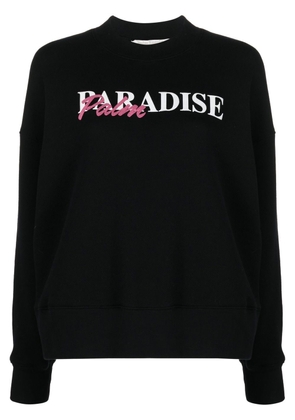 Palm Angels Paradise Palm print sweatshirt - Black