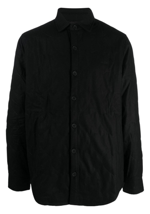 ARTE Stockton quilted shirt - Black