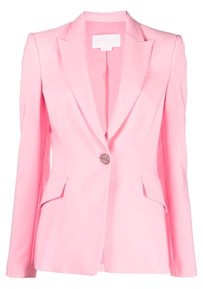 Genny tailored single-breasted blazer - Pink