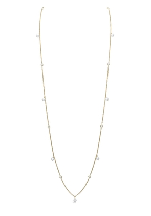 Pragnell 18kt yellow gold Sundance diamond and pearl necklace