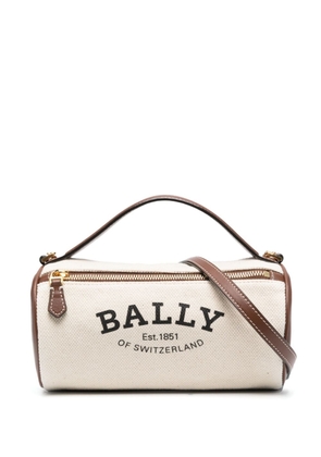 Bally Calyn logo-print crossbody bag - Neutrals