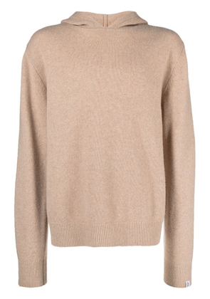 Mackintosh Wiverton knitted hooded sweater - Neutrals