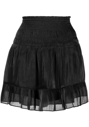 b+ab elasticated-waist flared skirt - Black