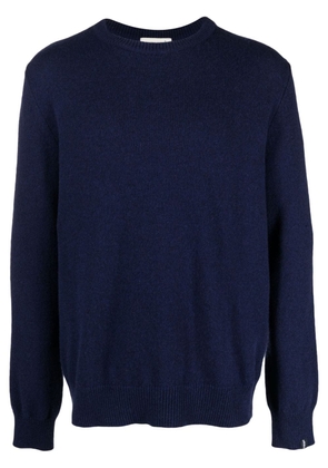 Mackintosh Holkham recycled-cashmere jumper - Blue