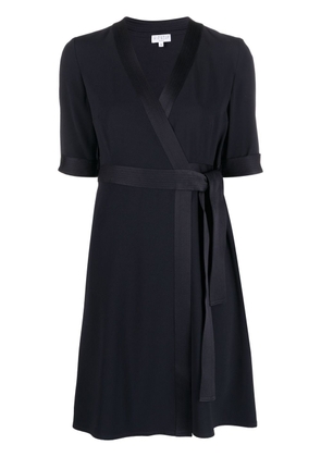 Claudie Pierlot short-sleeve wrap-design dress - Blue