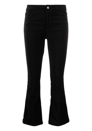 PAIGE mid-rise flared jeans - Black