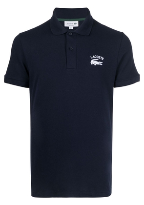 Lacoste logo-print polo shirt - Blue