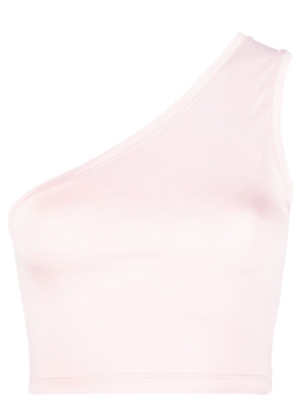 STYLAND one-shoulder stretch top - Pink