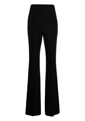 Sportmax high-waisted flared trousers - Black
