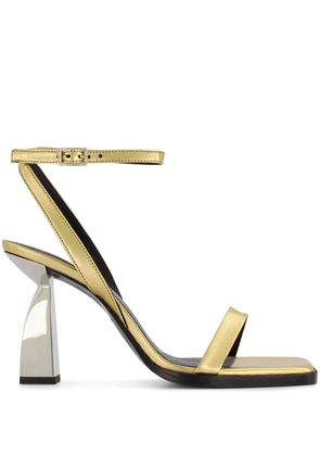 Nodaleto Angel E 90mm metallic sandals - Gold