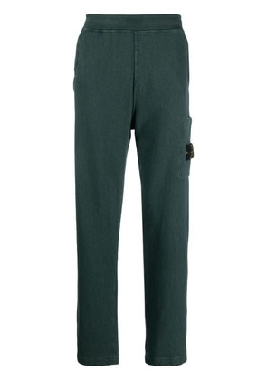 Stone Island Compass patch track pants - Green