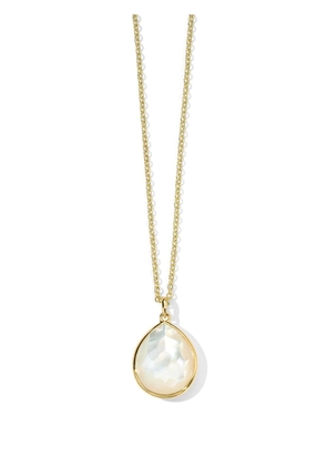 IPPOLITA 18kt yellow gold Rock Candy Medium Teardrop mother-of-pearl necklace