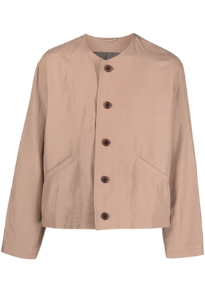 LEMAIRE button-up jacket - Brown
