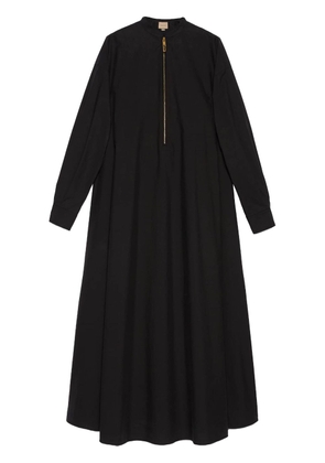 Gucci cotton poplin maxi dress - Black
