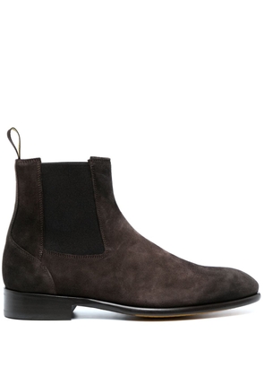 Doucal's leather ankle boots - Brown