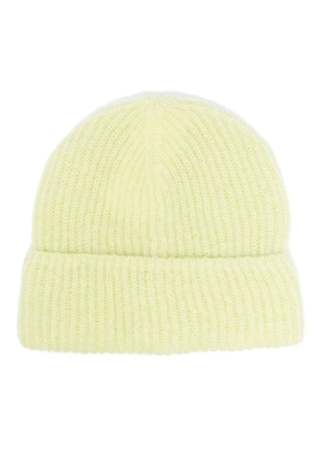 P.A.R.O.S.H. turn-up ribbed-knit beanie - Green