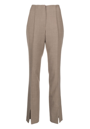 Rejina Pyo front-slit trousers - Brown