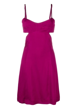 There Was One open-back sleeveless minidress - Pink