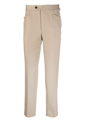 FURSAC mid-rise cotton tailored trousers - Neutrals