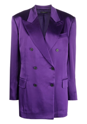 TOM FORD double-breasted button-fastening jacket - Purple