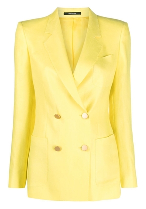 Tagliatore double-breasted tailored blazer - Yellow