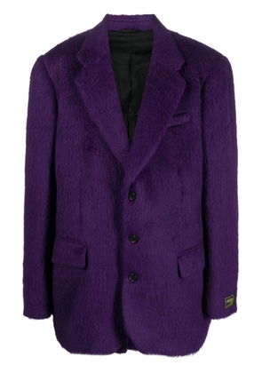 Raf Simons oversized alpaca-blend blazer - Purple