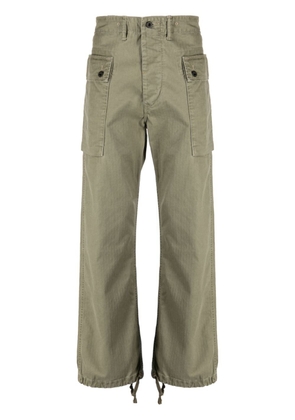 Ralph Lauren RRL Herringbone Field cargo trousers - Green